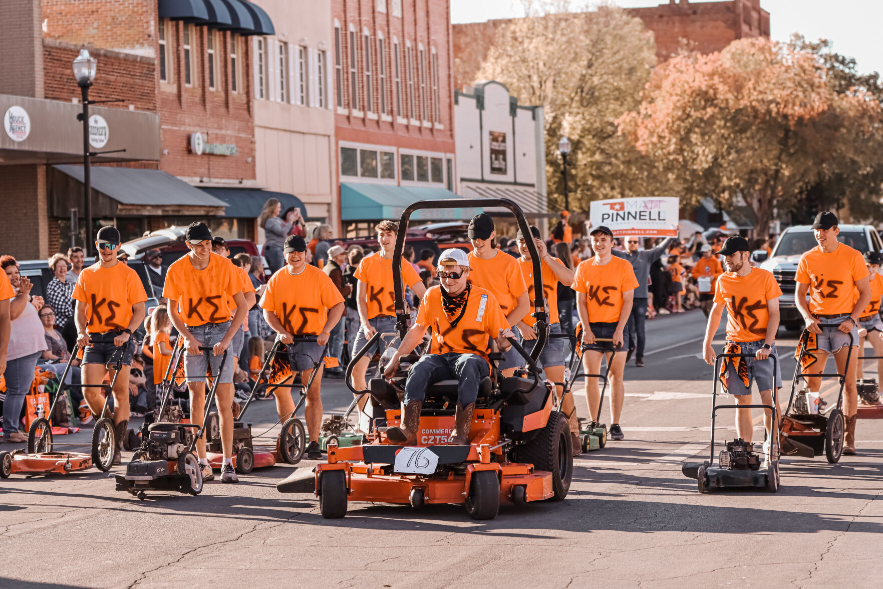 Sea of Orange Parade